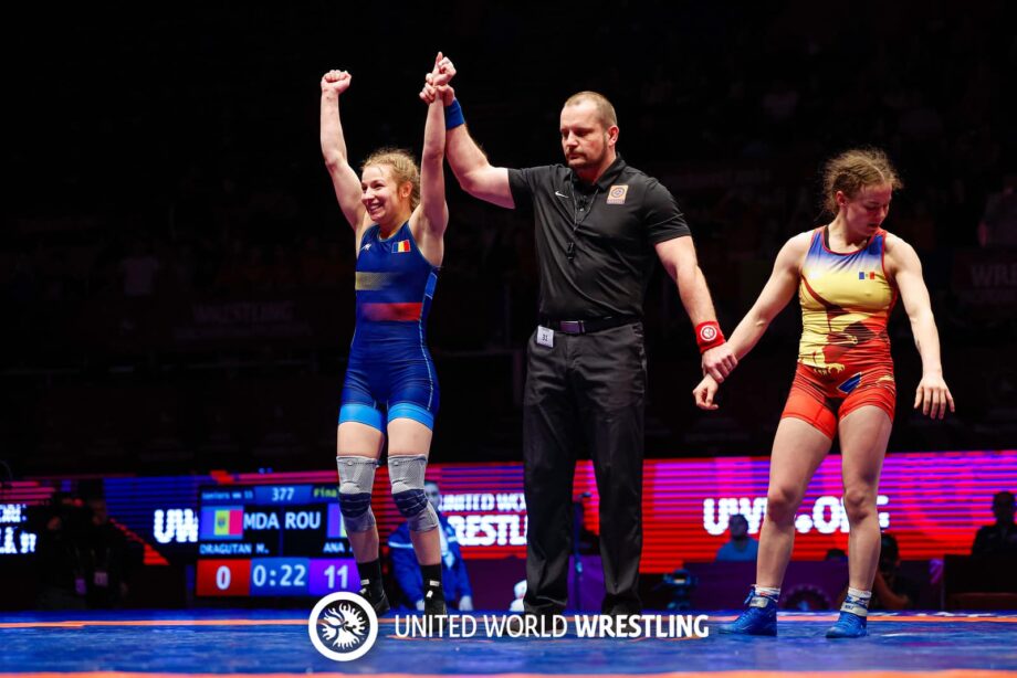 Молдавская спортсменка завоевала серебро на чемпионате Европы по борьбе