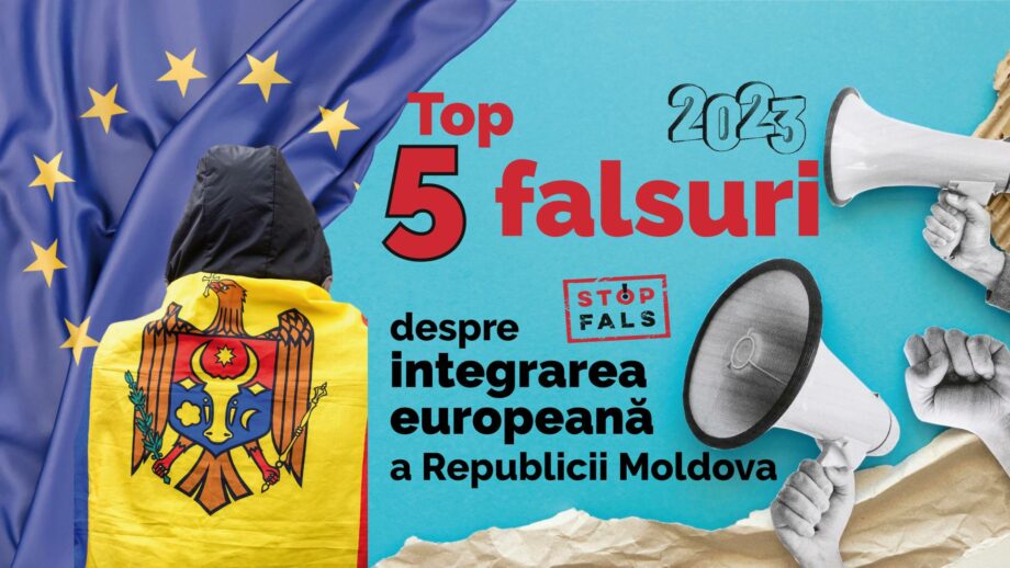 (видео) Топ 5 фейков о евроинтеграции Республики Молдова