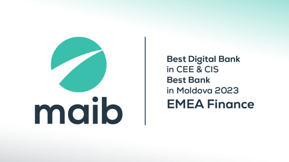 Maib признан EMEA «Самым цифровым банком в регионе»