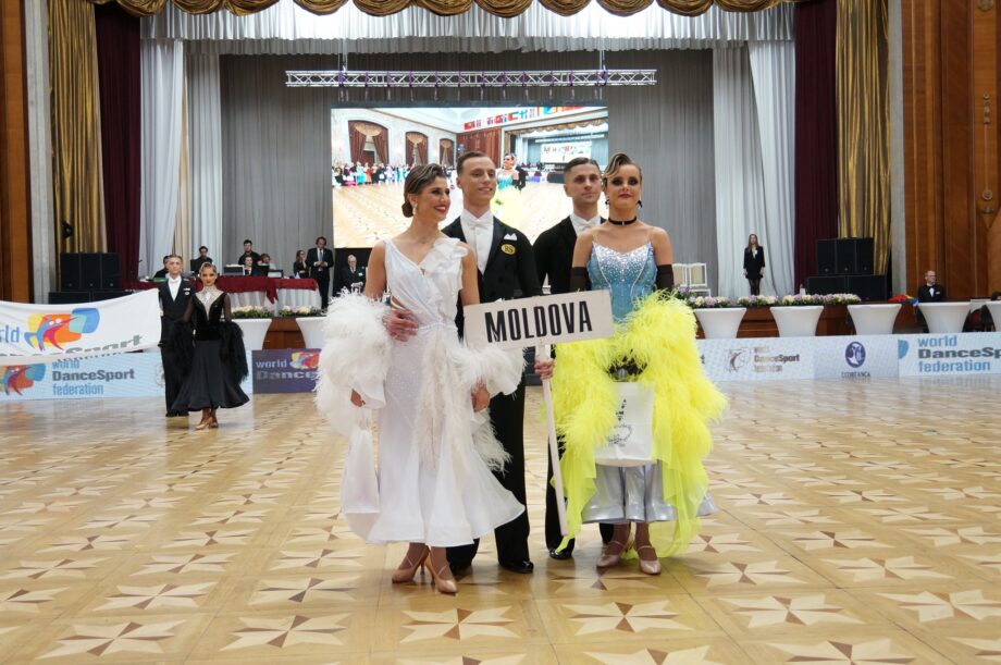 Молдавские танцоры завоевали две золотые медали на чемпионате Европы по спортивным танцам