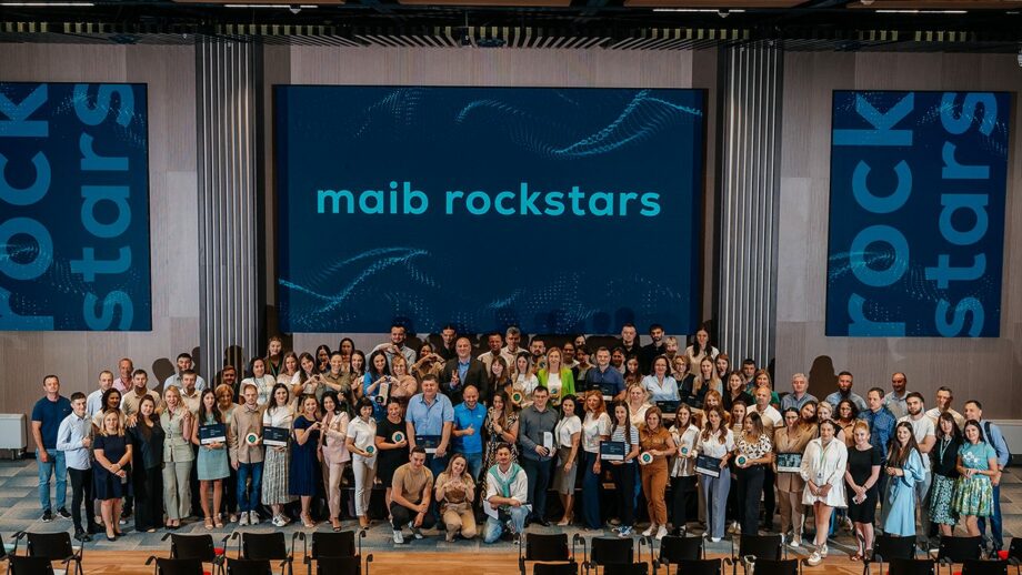 Maib rockstars: отмечаем вместе успех лучших сотрудников maib