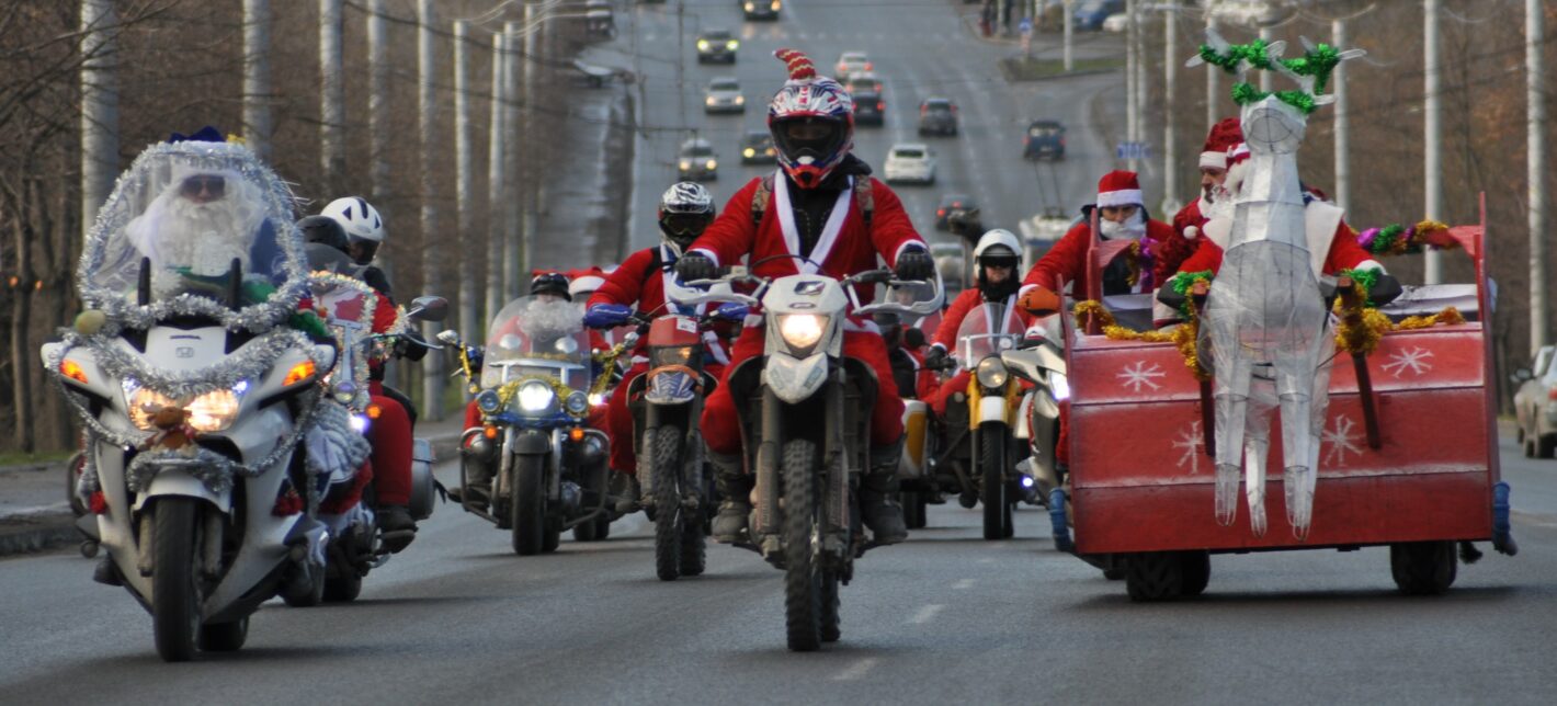 moto ded moroz