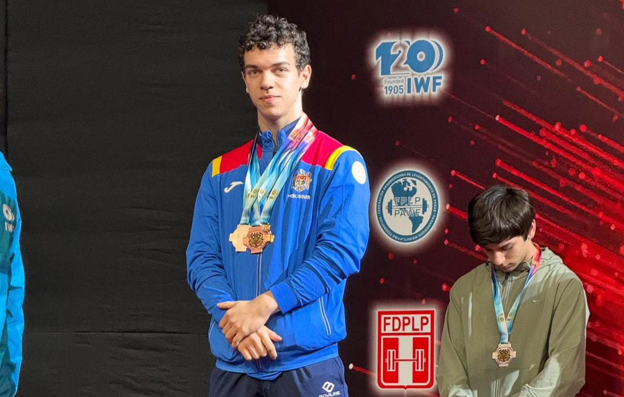 Молодые спортсмены из Молдовы завоевали 7 медалей на чемпионате мира по тяжелой атлетике