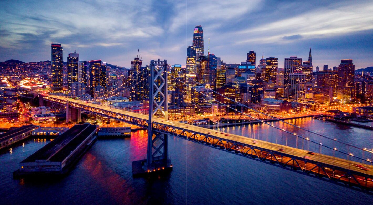 San Francisco City Downtown, California, USA