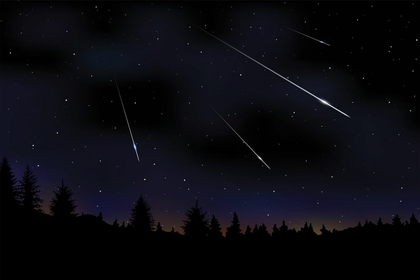 Perseid meteor shower