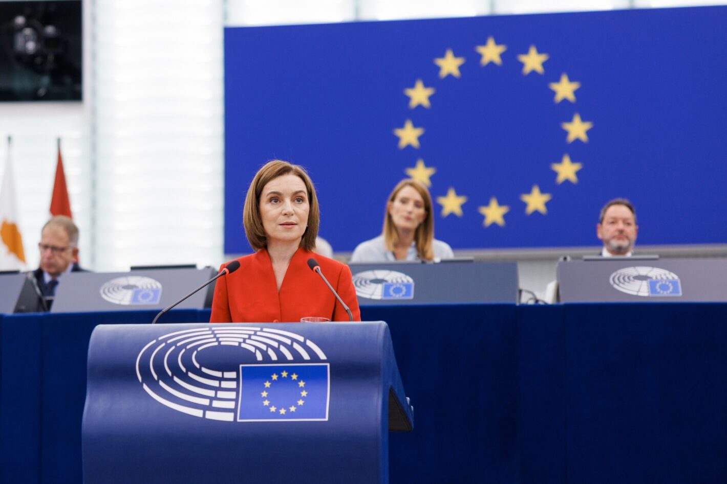 С какой речью выступила президентка Молдовы в Европейском парламенте. Основные моменты