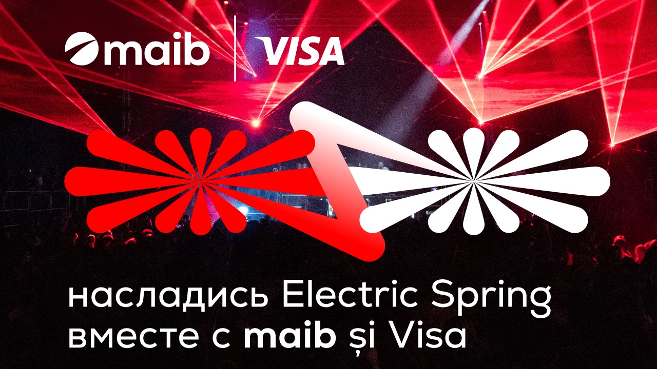 Electric Spring 2026 – вместе с maib и Visa