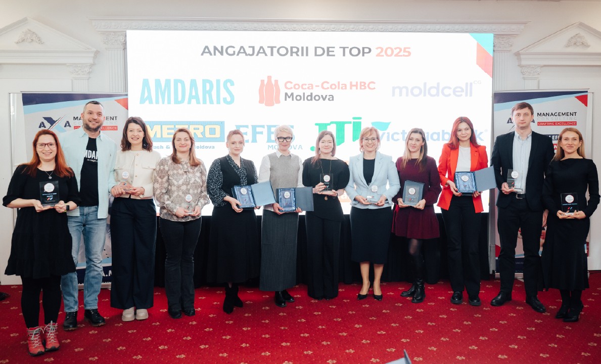 Orange Moldova — Top Employer в Республике Молдова в 2025 году по результатам исследования AXA Management Consulting