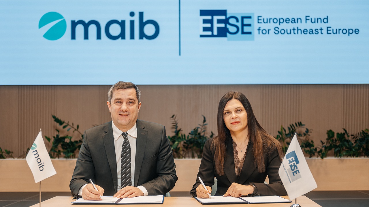 Maib подписал соглашение о привлечении 20 млн EUR от EFSE для ускорения роста бизнеса и поддержки экономического развития