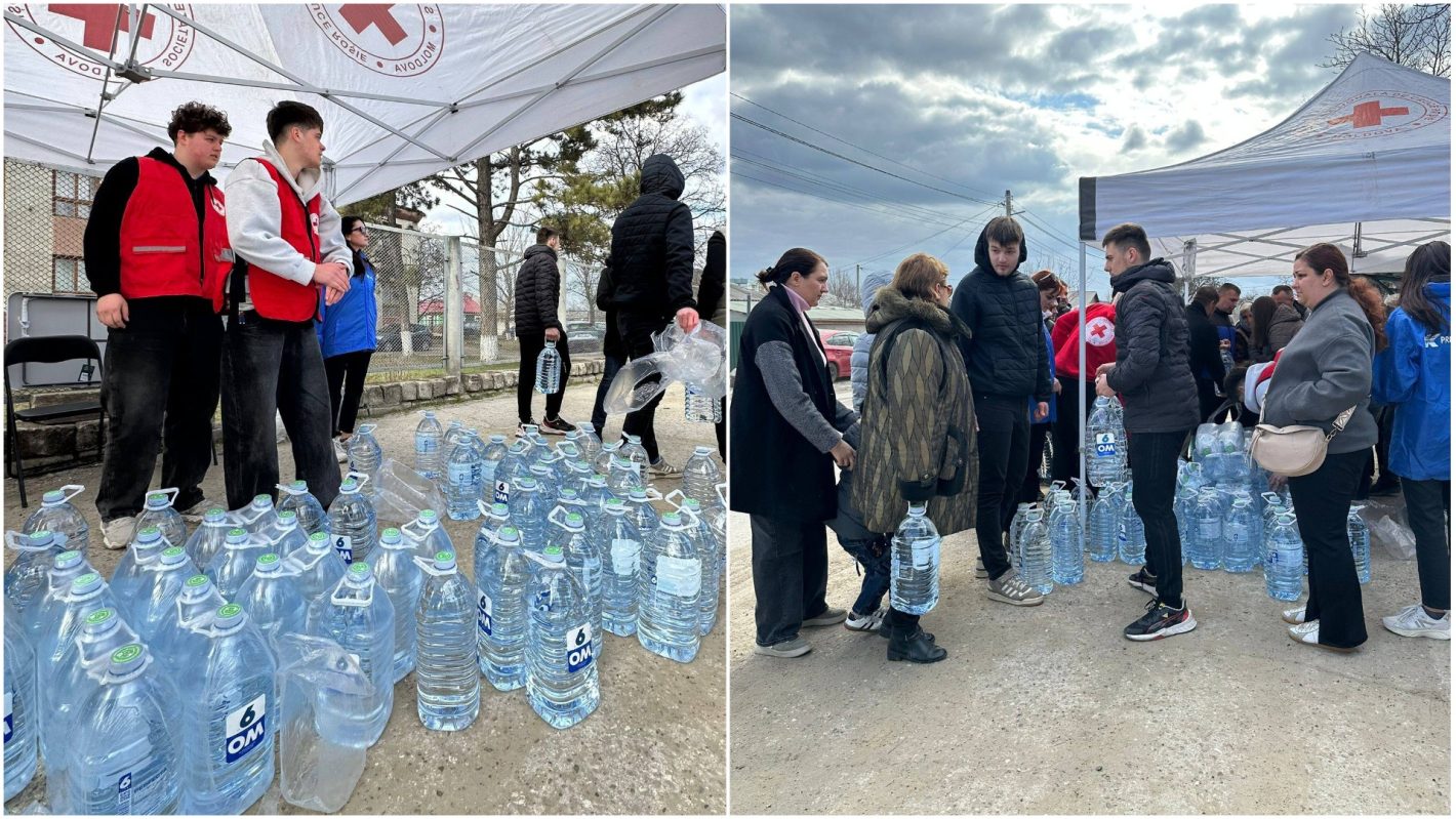 В Бэлць начали раздачу питьевой воды. Власти призвали часть кафе и ресторанов временно приостановить работу